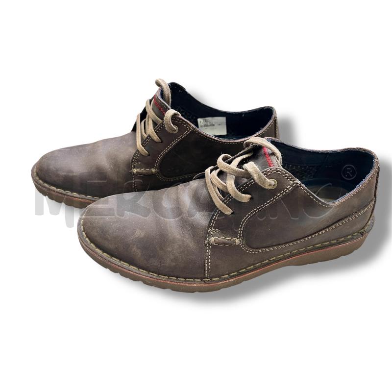 SCARPE UOMO CLARKS VARGO PLAIN MARRONI PELLE | Mercatino dell'Usato Rivoli 3