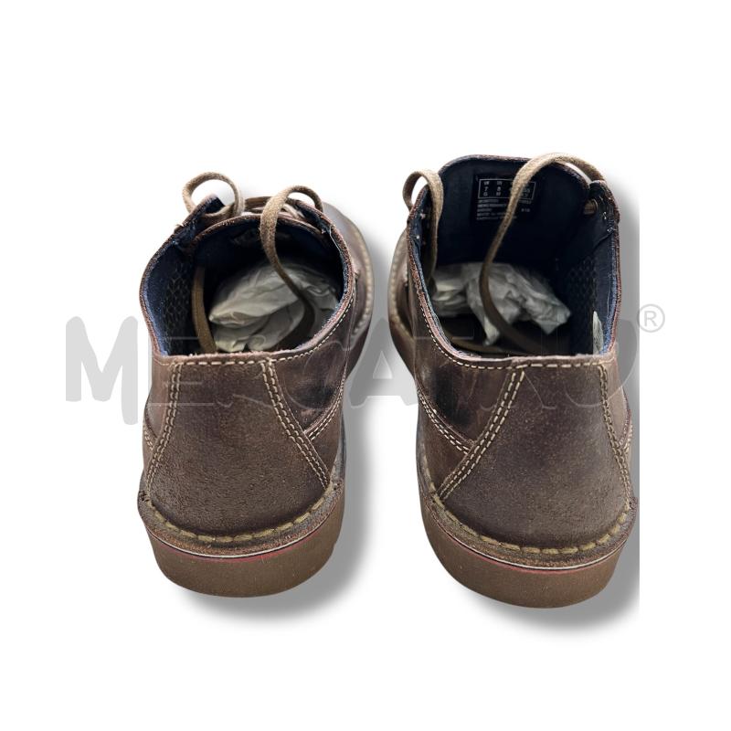 SCARPE UOMO CLARKS VARGO PLAIN MARRONI PELLE | Mercatino dell'Usato Rivoli 4