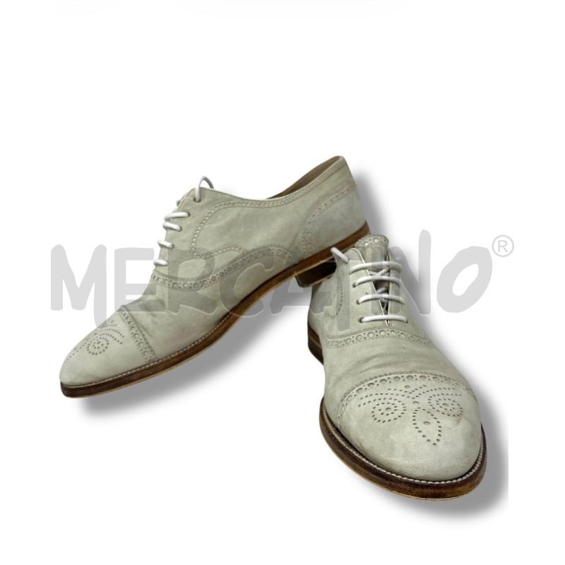 SCARPE UOMO FRATELLI ROSSETTI STRINGATE SCAMOSCIATE SALVIA | Mercatino dell'Usato Rivoli 1