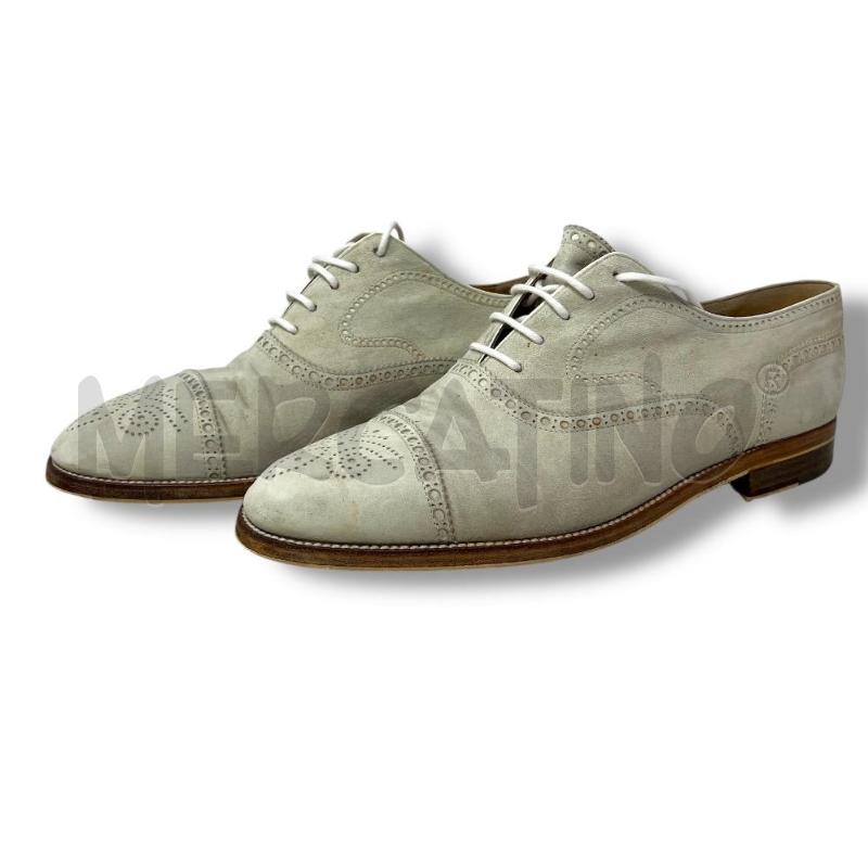 SCARPE UOMO FRATELLI ROSSETTI STRINGATE SCAMOSCIATE SALVIA | Mercatino dell'Usato Rivoli 3