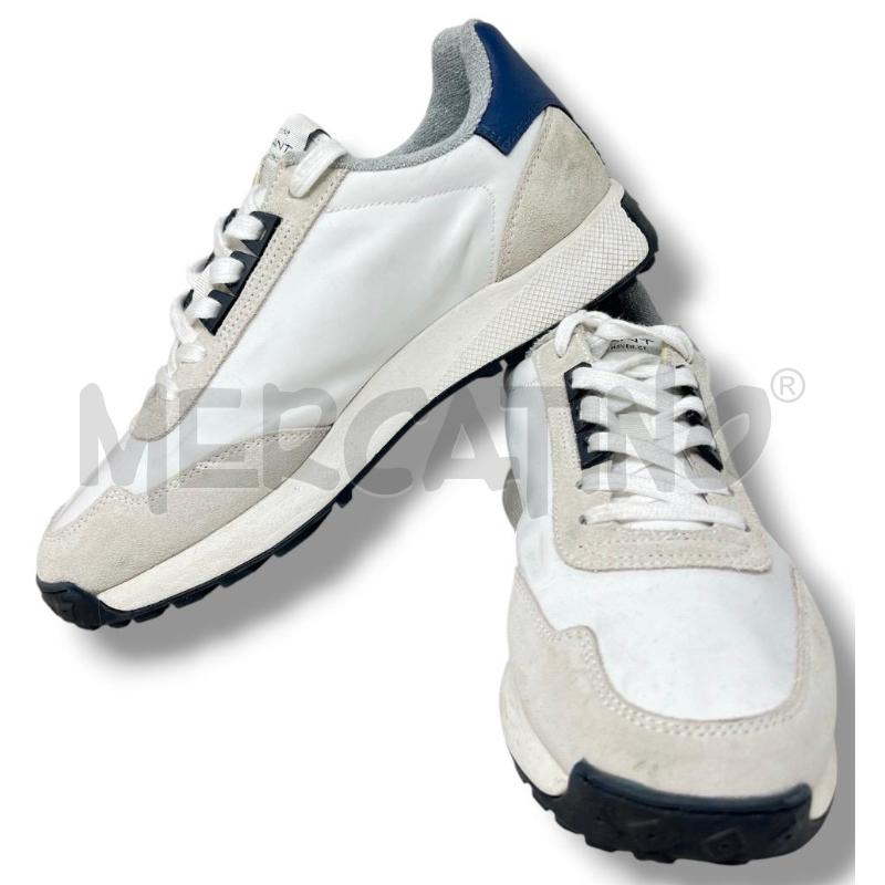 SCARPE UOMO GANT BIANCHE INSERTI SCAMOSCIATI GHIACCIO | Mercatino dell'Usato Rivoli 1