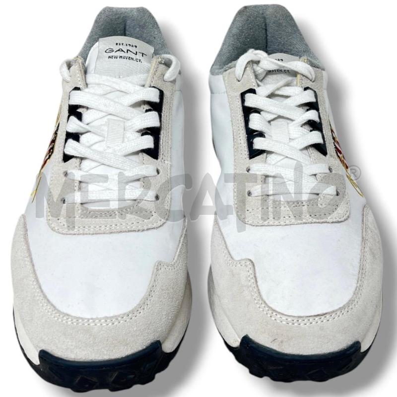 SCARPE UOMO GANT BIANCHE INSERTI SCAMOSCIATI GHIACCIO | Mercatino dell'Usato Rivoli 2
