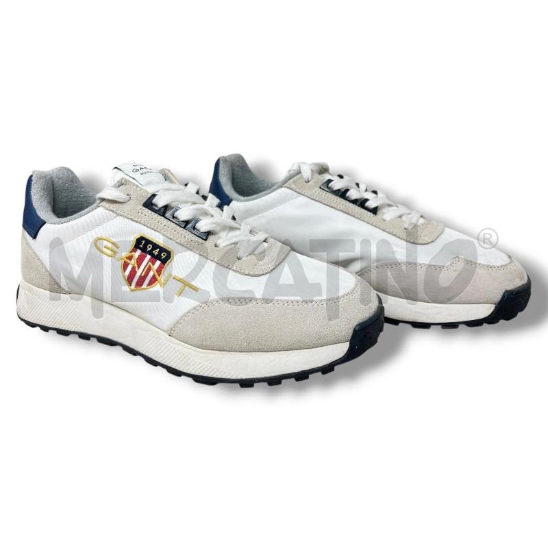 SCARPE UOMO GANT BIANCHE INSERTI SCAMOSCIATI GHIACCIO | Mercatino dell'Usato Rivoli 3