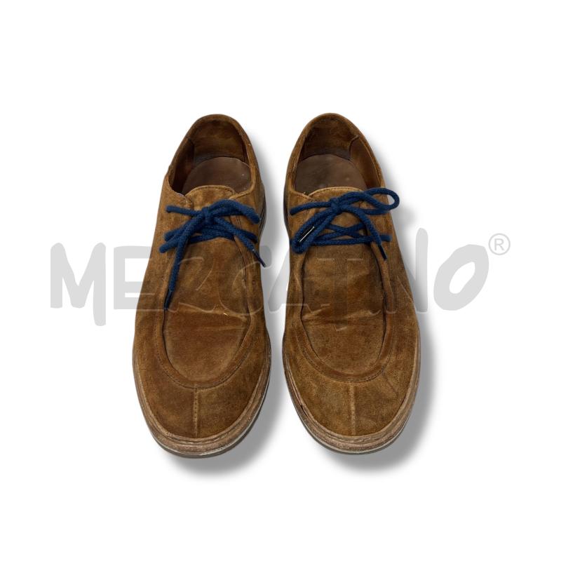 SCARPE UOMO HUNDRED 100 MARRONI SCAMOSCIATE  | Mercatino dell'Usato Rivoli 2
