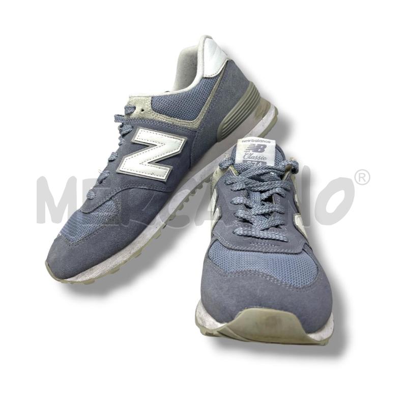 SCARPE UOMO NEW BALANCE GRIGIE SCAMOSCIATE | Mercatino dell'Usato Rivoli 2