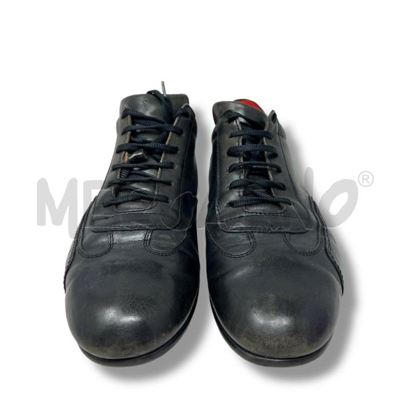 SCARPE UOMO SABELT NERE PELLE INTERNO ROSSO | Mercatino dell'Usato Rivoli 2