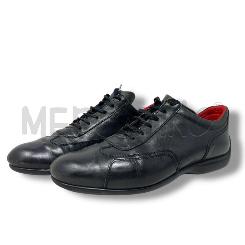 SCARPE UOMO SABELT NERE PELLE INTERNO ROSSO | Mercatino dell'Usato Rivoli 3