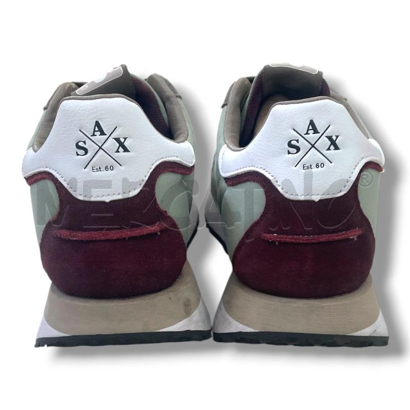 SCARPE UOMO SAX SALVIA SCAMOSCIATO BORDEAUX VERDONE  | Mercatino dell'Usato Rivoli 4