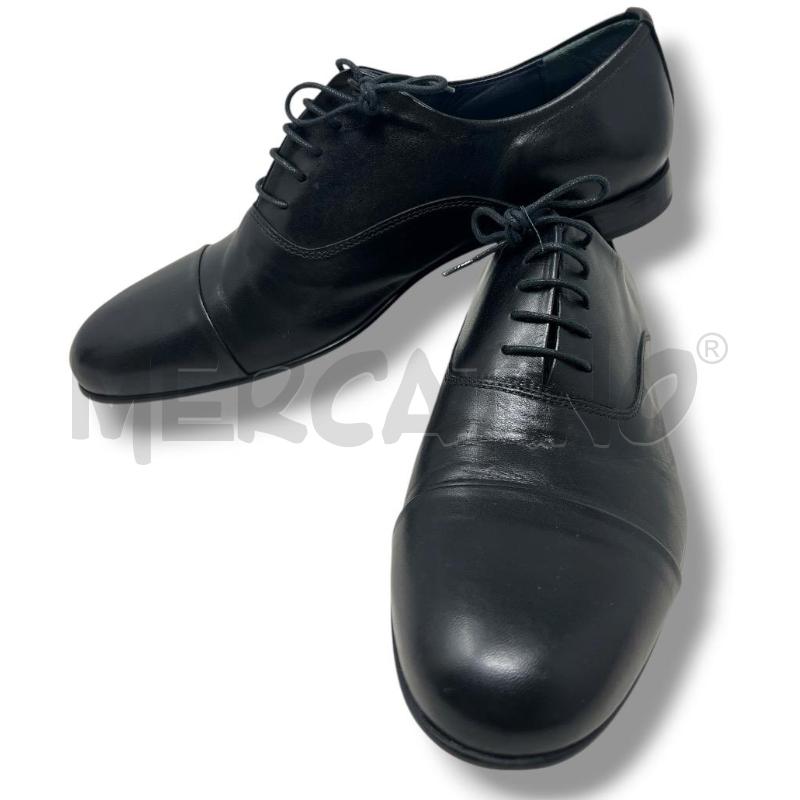 SCARPE UOMO STRINGATE BALDININI PELLE NERE | Mercatino dell'Usato Rivoli 1