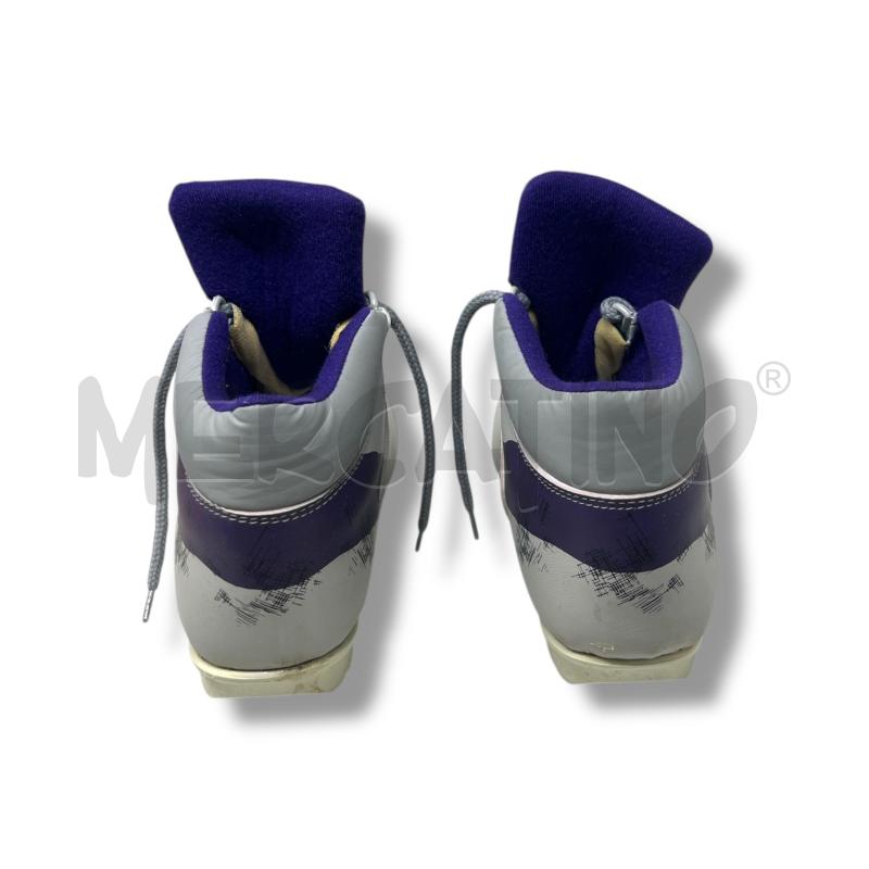 SCARPONCINI SCI DI FONDO ARTEX TG.39 GRIGIO VIOLA | Mercatino dell'Usato Rivoli 3