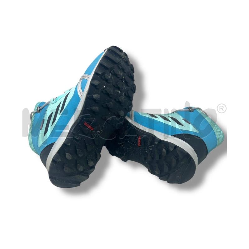 SCARPONCINI TREKKING ADIDAS AZZURRI TG.35 1/2 TERREX | Mercatino dell'Usato Rivoli 4