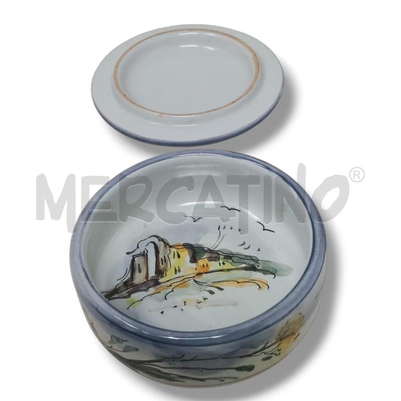 SCATOLA ALBISOLA SA.VAL CACCIATORE DIAM. 10CM 6 H | Mercatino dell'Usato Rivoli 2