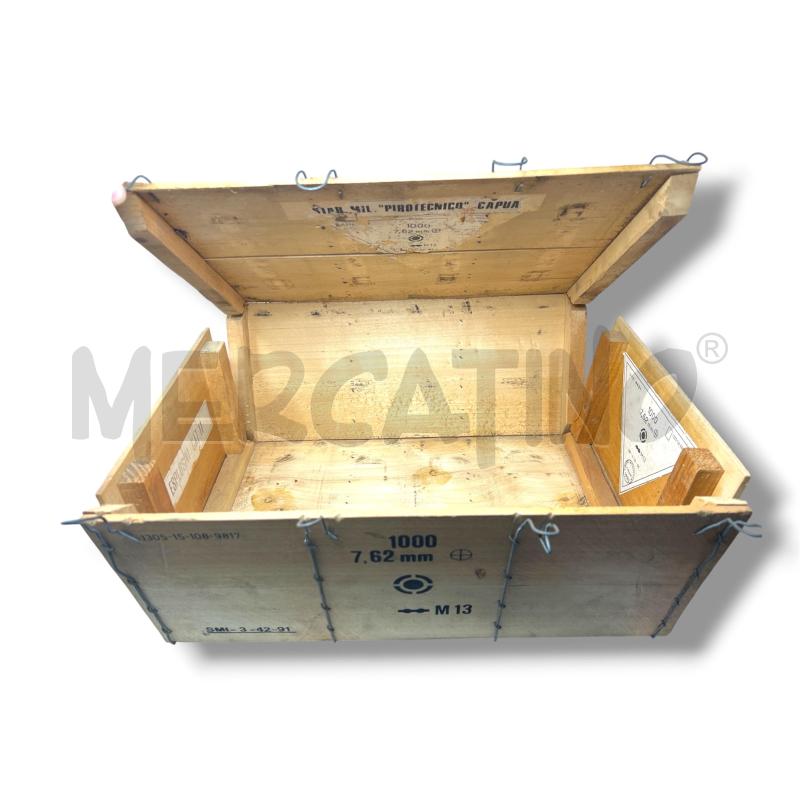 SCATOLA LEGNO PORTA MUNIZIONI | Mercatino dell'Usato Rivoli 4