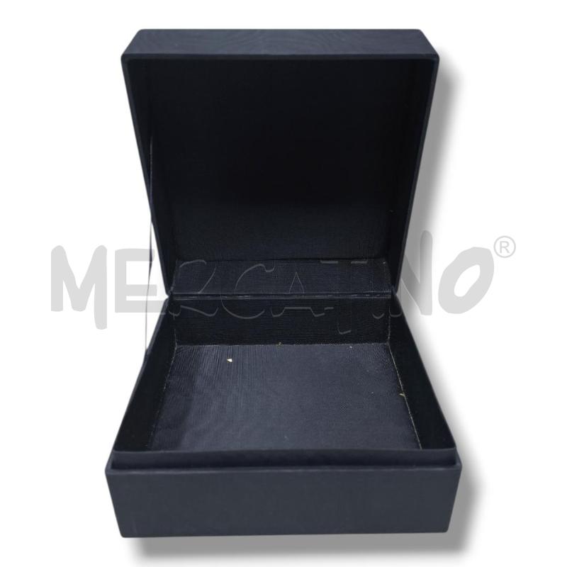 SCATOLINA LAMINA ARG 925 TESSUTO BLU 12.5 X 12.5 | Mercatino dell'Usato Rivoli 2