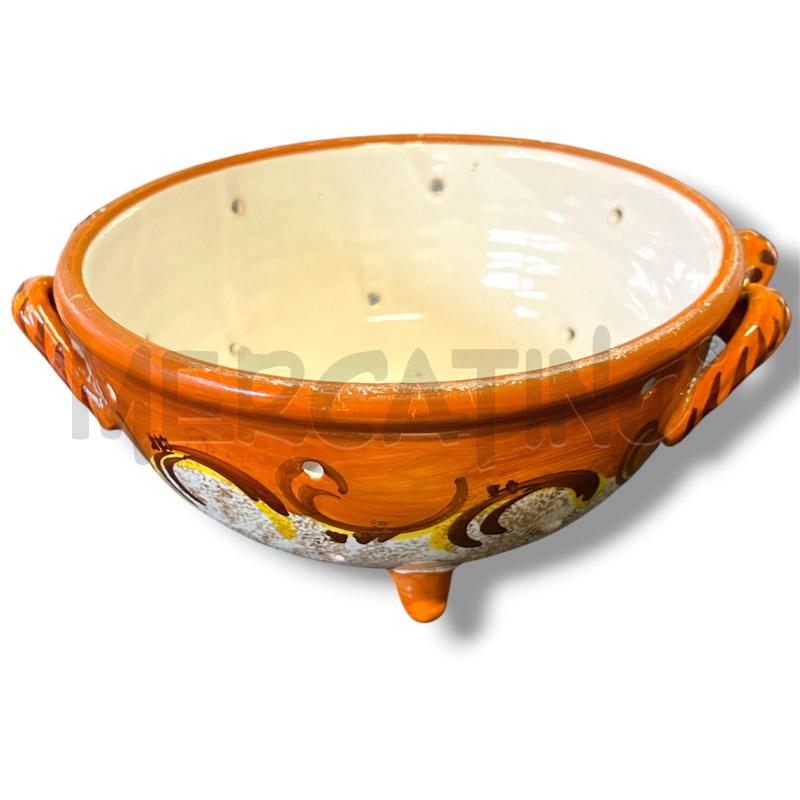 SCOLA PASTA MAIOLICA DERUTA MARCUCCI 19CM X 10CM | Mercatino dell'Usato Rivoli 1