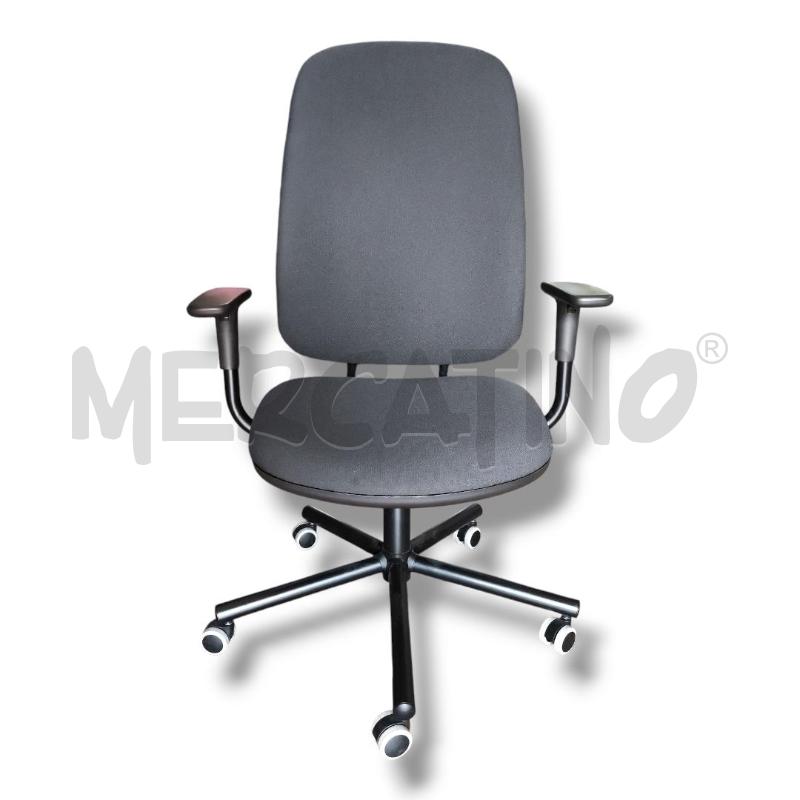 SEDIA UFFICIO CON BRACCIOLI IKEA SMORKULL | Mercatino dell'Usato Rivoli 1