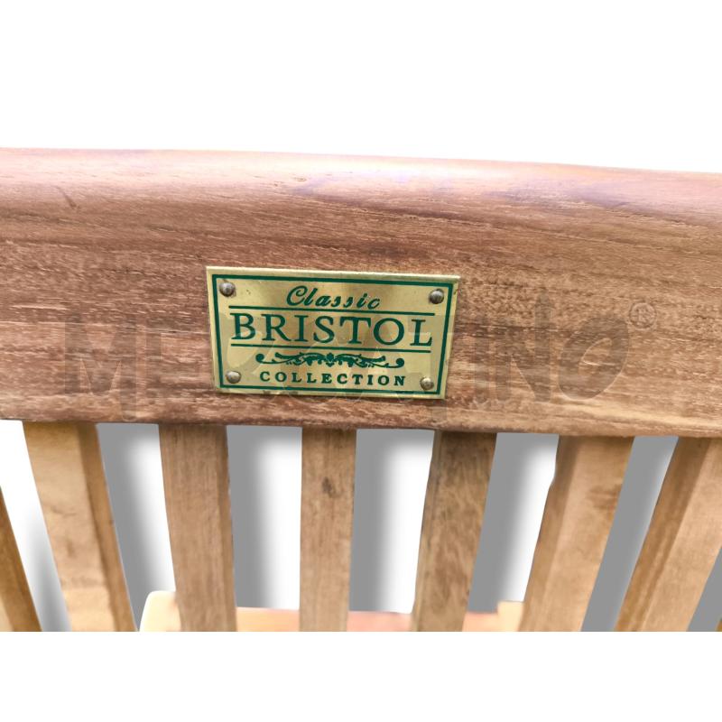 SEDIE PZ.6 PIEGHEVOLI LEGNO BRISTOL CLASSIC COLLECTION 89X43X46.5 | Mercatino dell'Usato Rivoli 4