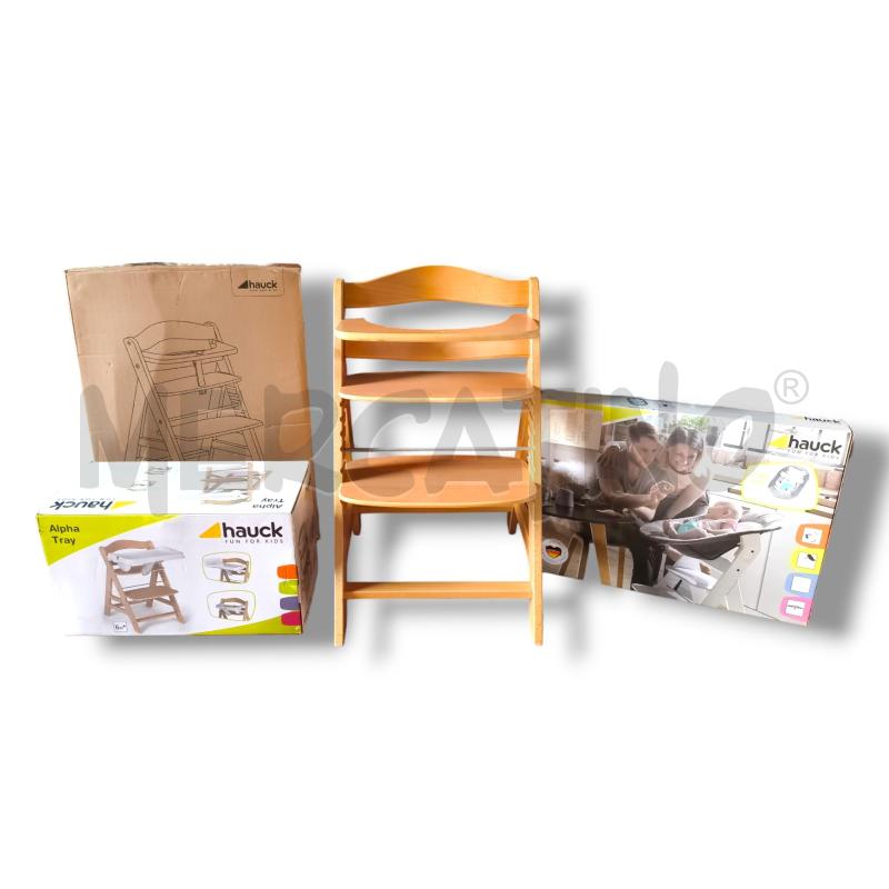 SEGGIOLONE EVOLUTIVO HAUCK CON ACCESSORI  | Mercatino dell'Usato Rivoli 1
