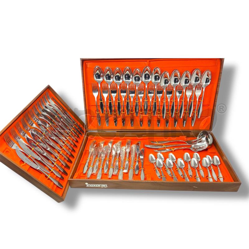 SERVIZIO POSATE 74 PZ. PRANDELLI INOXPRAN INOX | Mercatino dell'Usato Rivoli 3