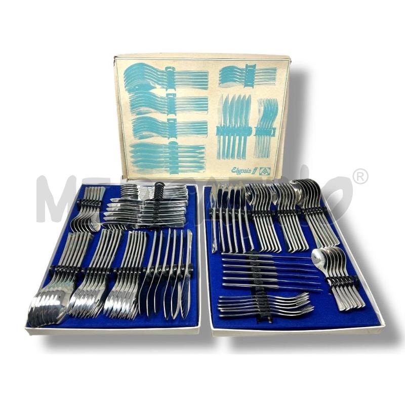 SERVIZIO POSATE 84 PZ. AMC ELYPSIS FF 18/10   | Mercatino dell'Usato Rivoli 1