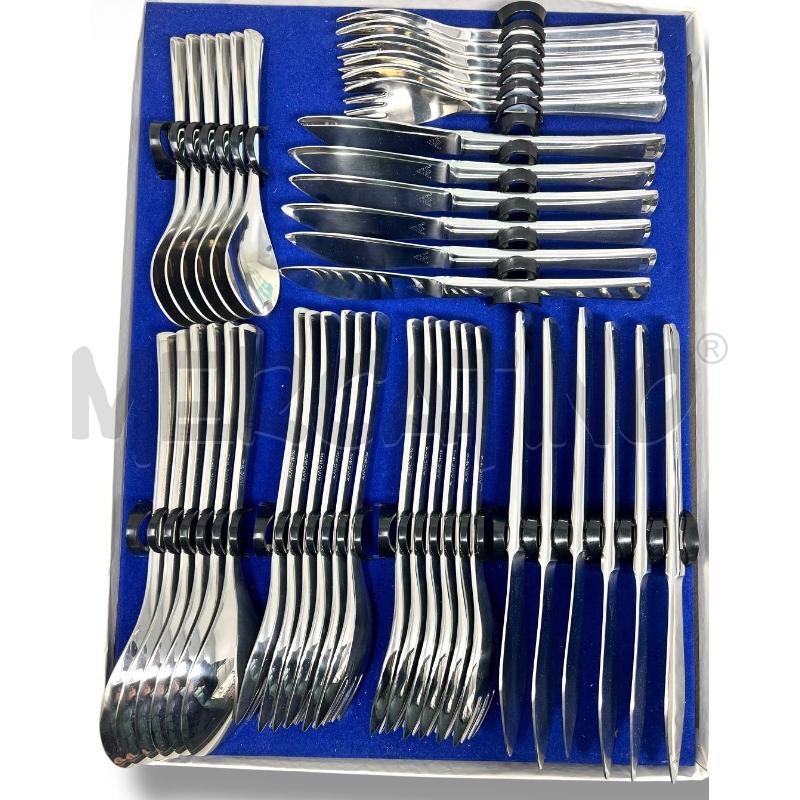 SERVIZIO POSATE 84 PZ. AMC ELYPSIS FF 18/10   | Mercatino dell'Usato Rivoli 2