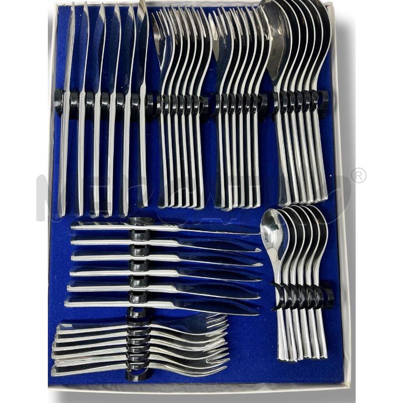SERVIZIO POSATE 84 PZ. AMC ELYPSIS FF 18/10   | Mercatino dell'Usato Rivoli 3