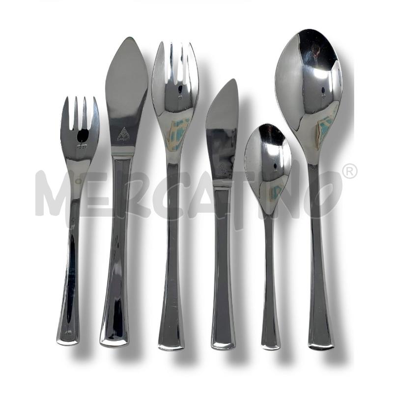 SERVIZIO POSATE 84 PZ. AMC ELYPSIS FF 18/10   | Mercatino dell'Usato Rivoli 4