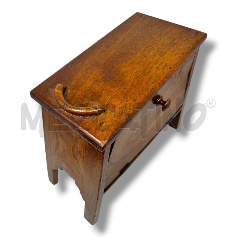 SGABELLO MOBILETTO LUSTRASCARPE 36X16XH30 | Mercatino dell'Usato Rivoli 4