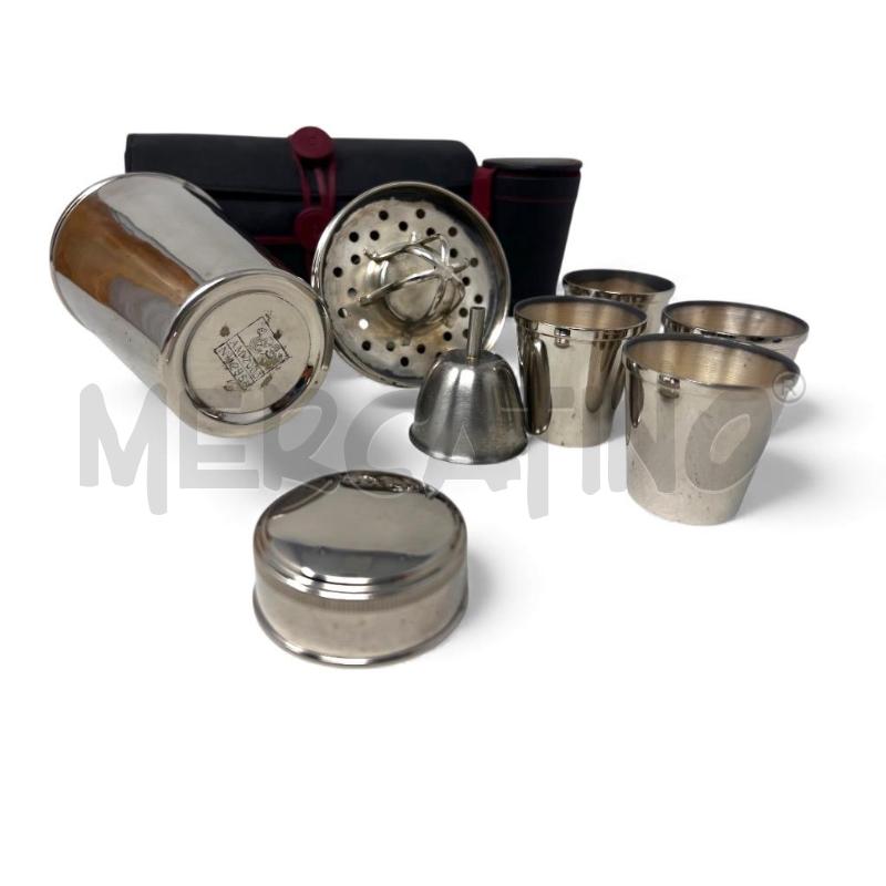 SHAKER + 4 BICCHIERINI CON CUSTODIA | Mercatino dell'Usato Rivoli 2