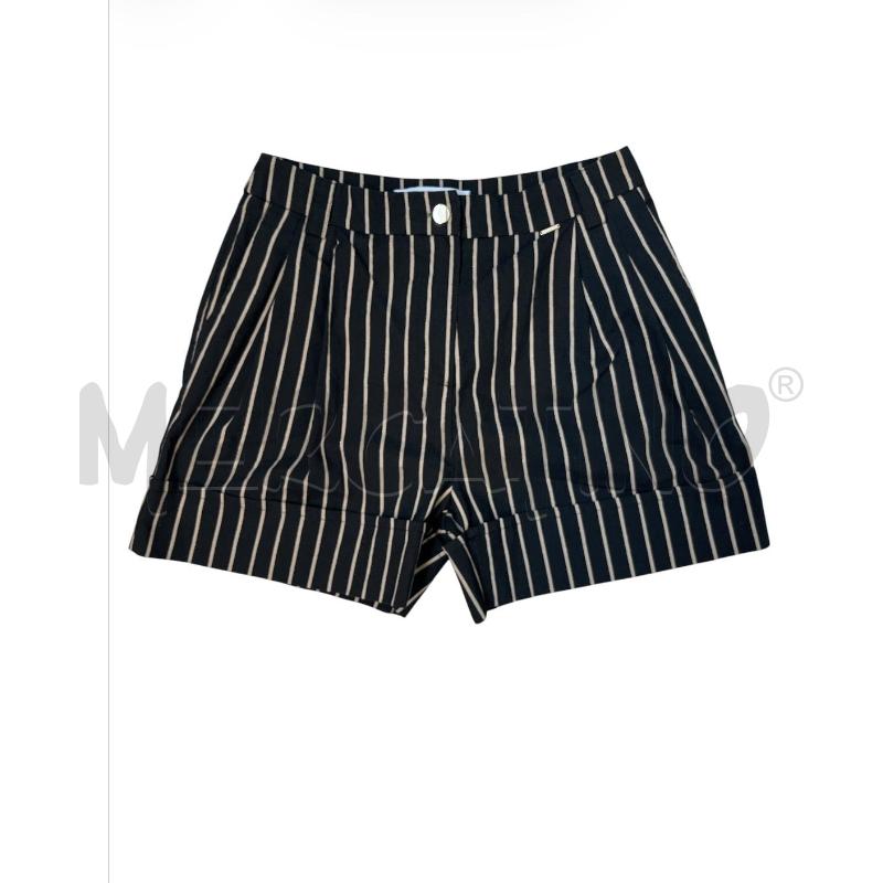 SHORTS SILVIAN HEACH NERO GESSATO BEIGE  | Mercatino dell'Usato Rivoli 1