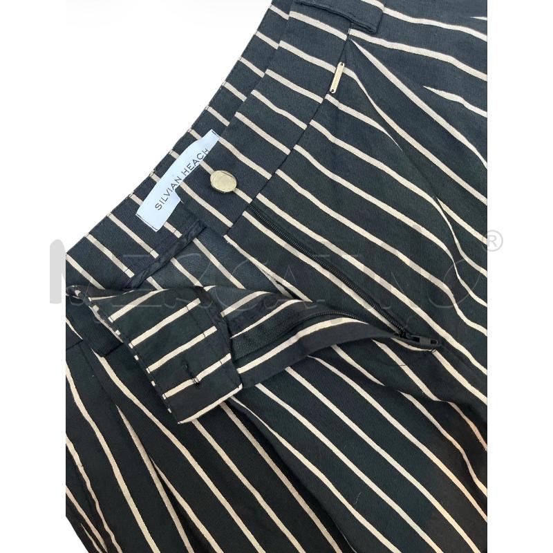 SHORTS SILVIAN HEACH NERO GESSATO BEIGE  | Mercatino dell'Usato Rivoli 3