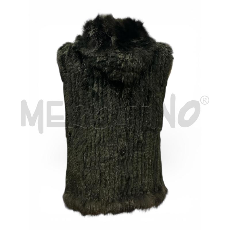 SMANICATO DONNA LAPIN NERO | Mercatino dell'Usato Rivoli 2