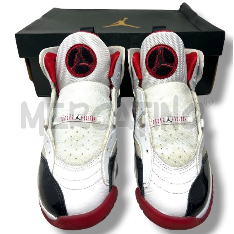 SNEAKERS DONNA AIR JORDAN JUMPMAN TWO TREY BIANCHE ROSSE | Mercatino dell'Usato Rivoli 1
