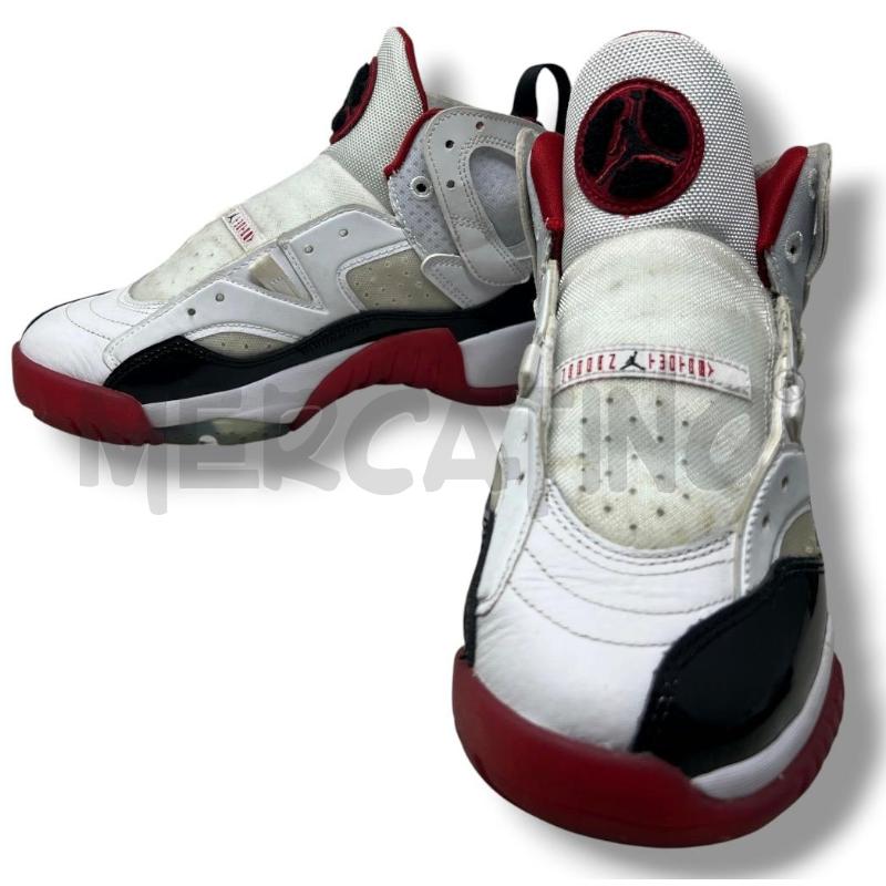 SNEAKERS DONNA AIR JORDAN JUMPMAN TWO TREY BIANCHE ROSSE | Mercatino dell'Usato Rivoli 2