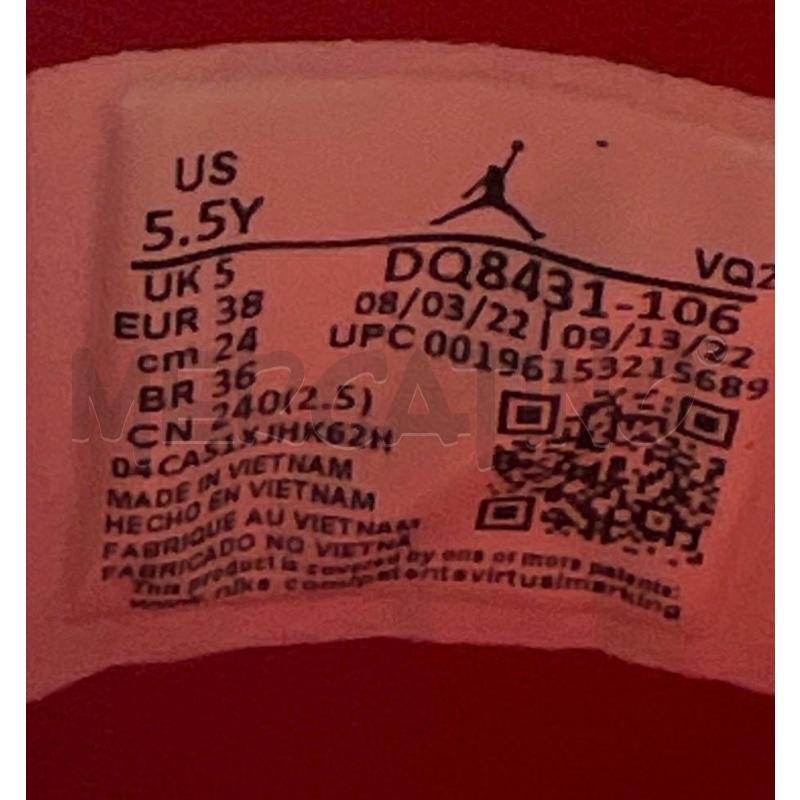 SNEAKERS DONNA AIR JORDAN JUMPMAN TWO TREY BIANCHE ROSSE | Mercatino dell'Usato Rivoli 5