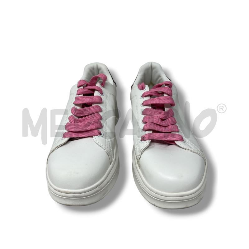 SNEAKERS DONNA GAELLE BIANCHE ROSA  | Mercatino dell'Usato Rivoli 2