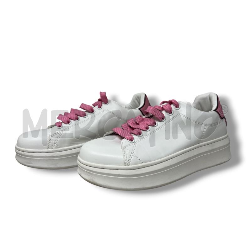 SNEAKERS DONNA GAELLE BIANCHE ROSA  | Mercatino dell'Usato Rivoli 3