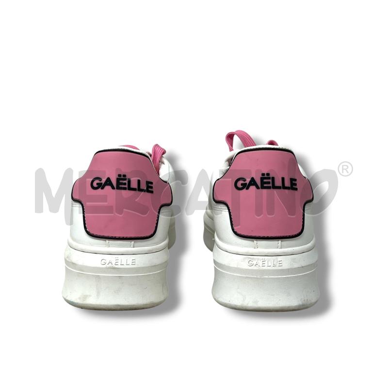 SNEAKERS DONNA GAELLE BIANCHE ROSA  | Mercatino dell'Usato Rivoli 4