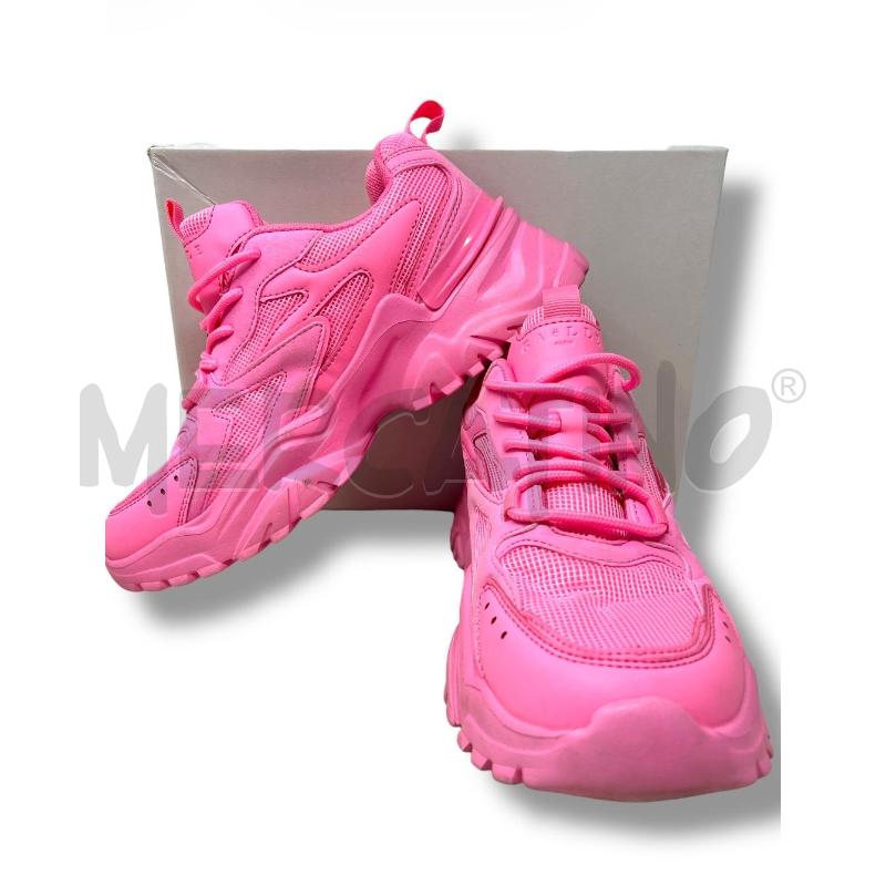 SNEAKERS DONNA GAELLE ROSA FLUO LOGO G EMBOSSED | Mercatino dell'Usato Rivoli 1