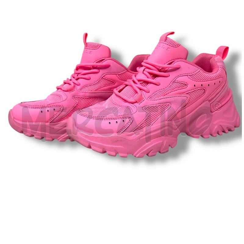 SNEAKERS DONNA GAELLE ROSA FLUO LOGO G EMBOSSED | Mercatino dell'Usato Rivoli 3