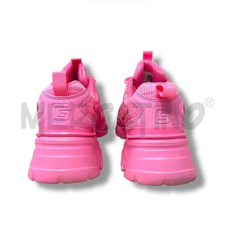 SNEAKERS DONNA GAELLE ROSA FLUO LOGO G EMBOSSED | Mercatino dell'Usato Rivoli 4