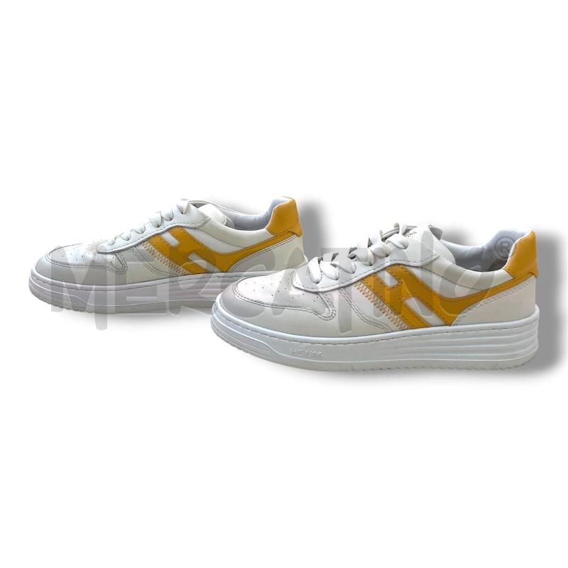SNEAKERS DONNA HOGAN H630 BIANCHE GIALLE | Mercatino dell'Usato Rivoli 3