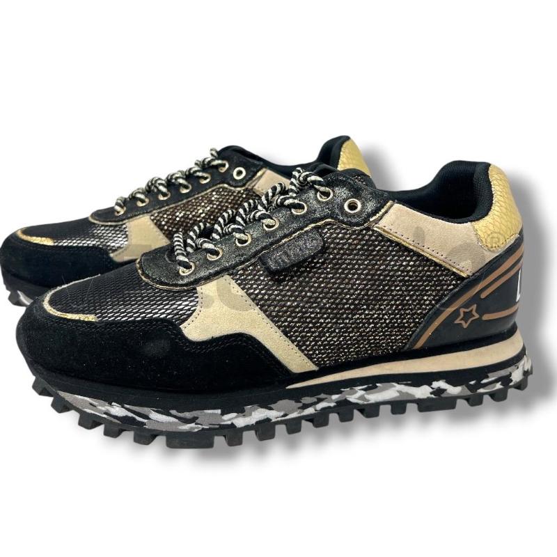 SNEAKERS DONNA LIU JO NERE SCAMOSCIATE LUREX | Mercatino dell'Usato Rivoli 3