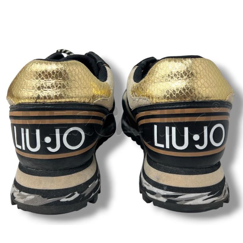 SNEAKERS DONNA LIU JO NERE SCAMOSCIATE LUREX | Mercatino dell'Usato Rivoli 4