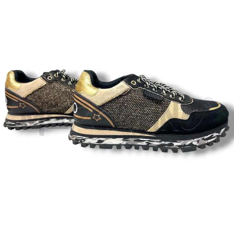 SNEAKERS DONNA LIU JO NERE SCAMOSCIATE LUREX | Mercatino dell'Usato Rivoli 5