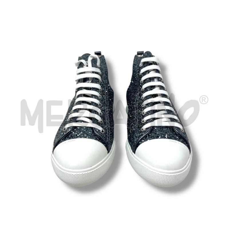 SNEAKERS DONNA MIU MIU ALTE GLITTER NERE | Mercatino dell'Usato Rivoli 2