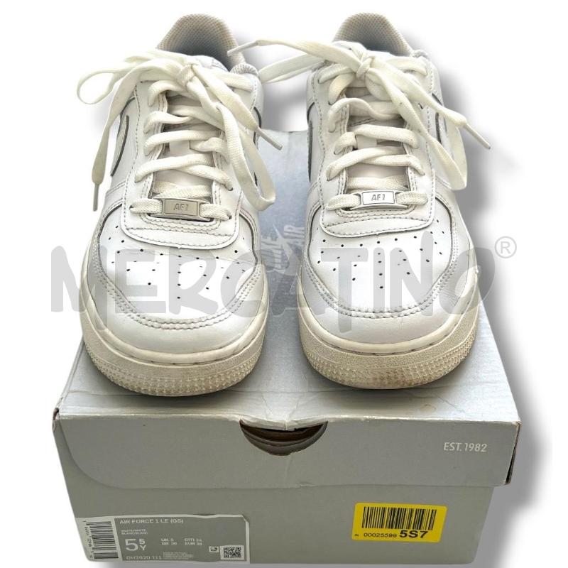 SNEAKERS DONNA NIKE AIR FORCE ONE BIANCHE  | Mercatino dell'Usato Rivoli 1