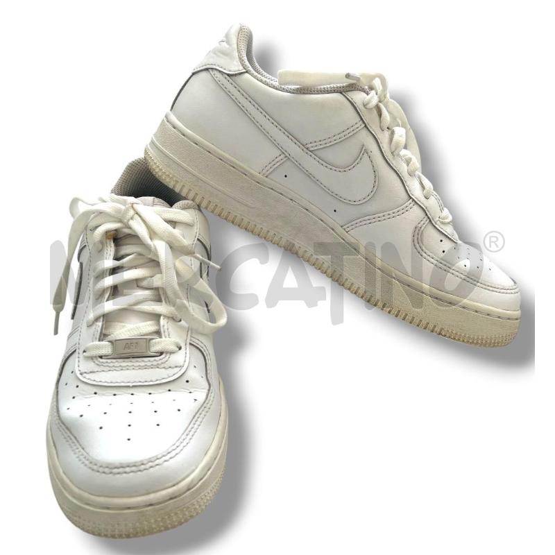 SNEAKERS DONNA NIKE AIR FORCE ONE BIANCHE  | Mercatino dell'Usato Rivoli 2