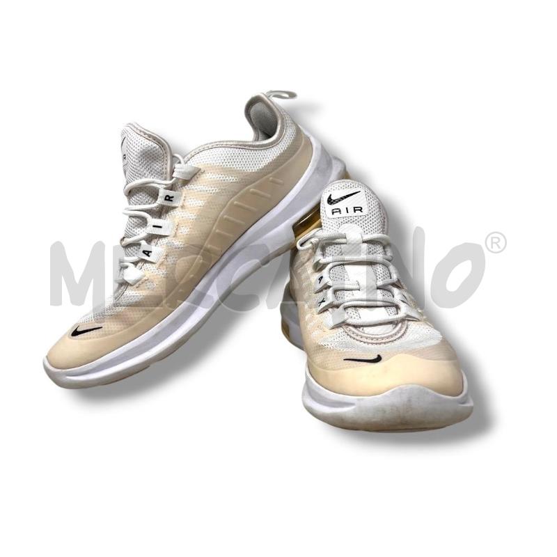 SNEAKERS DONNA NIKE AIR MAX AXIS BIANCHE PANNA | Mercatino dell'Usato Rivoli 1
