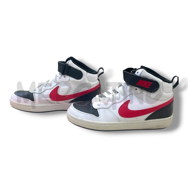 SNEAKERS DONNA NIKE DUNK B/N LOGO ROSSO | Mercatino dell'Usato Rivoli 3